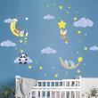 Adesivi murali Animali - Adesivos animali nel cielo e nelle nuvole - ambiance-sticker.com