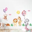 Adesivi murali Animali - Adesivi animali della giungla e palloncini magico - ambiance-sticker.com
