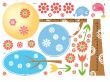 Adesivi murali fiori - Adhesivos Árboles y flores design - ambiance-sticker.com