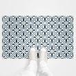 Adesivi piastrelle di cemento terra - Adesivo piastrelle del pavimento Daphna antiscivolo - 60x100 cm - ambiance-sticker.com