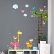 Adesivi murali per bambini - Adesivi camera dei bambini animali sulla scala della felicità - ambiance-sticker.com