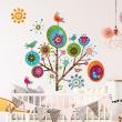Adesivi murali per bambini - Adesivos bambino albero multicolore - ambiance-sticker.com