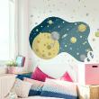 Adesivo murali spazio - Adesivo spazio e stelle della galassia - ambiance-sticker.com
