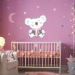 Adesivi murali per bambini - Adesivi koala dolce notte - ambiance-sticker.com