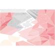 Adesivo bambino di montagna scandinavo - Adesivo di montagna scandinavo origami rosa - ambiance-sticker.com