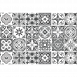 adesivi piastrelle di cemento - 24 adesivi piastrelle di cemento azulejos belisario - ambiance-sticker.com