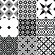 adesivi piastrelle di cemento - 9 adesivi piastrelle azulejos loraline - ambiance-sticker.com