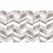 Adesivi piastrelle di cemento terra - Adesivo piastrelle del pavimento antiscivolo effetto parquet bianco e grigio - ambiance-sticker.com