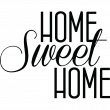 Adesivi con frasi - Adesivo murali  Home sweet Home - ambiance-sticker.com