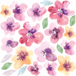 Adesivi murali fiori - Adesivo fiore primavera romantica - ambiance-sticker.com