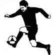 Adesivi sport e calcio - Adesivo calciatore 17 - ambiance-sticker.com