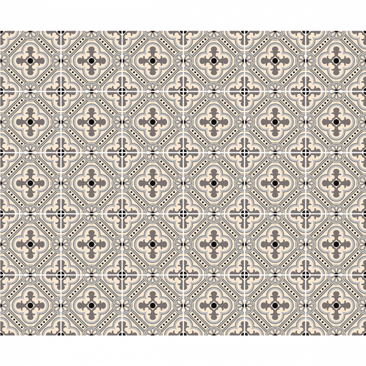 adesivi piastrelle di cemento - 30 adesivo piastrelle azulejos Mayra - ambiance-sticker.com