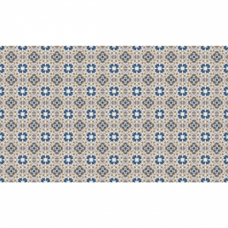 adesivi piastrelle di cemento - 60 adesivi piastrelle di cemento azulejos Marisa - ambiance-sticker.com