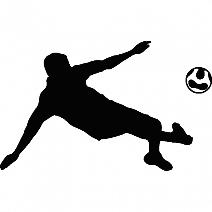 Adesivi sport e calcio - Adesivo calciatore 12 - ambiance-sticker.com