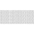 Verduisterende stickers - Raamsticker rechthoekig geometrisch patroon - ambiance-sticker.com