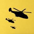Muurstickers design - Muursticker 3 helikopters - ambiance-sticker.com