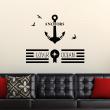 Muurstickers design - Muursticker Anchors, ocean, lover - ambiance-sticker.com