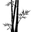 Muursticker Bamboe - ambiance-sticker.com