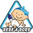 Muurstickers BabyBoard - Muursticker  baby board jongen - ambiance-sticker.com