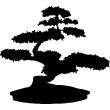 Muurstickers bloemen - Muursticker bonsai boom 2 - ambiance-sticker.com