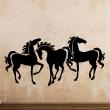 Muurstickers dieren - Muursticker Arabische paarden - ambiance-sticker.com