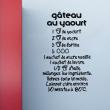 Muurstickers voor keuken - Muursticker keuken Gateau au yaourt - ambiance-sticker.com