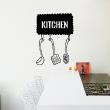 Muurstickers voor keuken - Muursticker decoratieve Ladle - Kitchen - ambiance-sticker.com