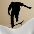 Muurstickers silhouettes - Muursticker skater - ambiance-sticker.com
