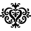 Muurstickers design - Muursticker Barok patroon ontwerp - ambiance-sticker.com