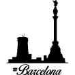 Muurstickers design - Muursticker Barcelona ontwerp - ambiance-sticker.com