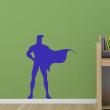 Muurstickers silhouettes - Muursticker Tekening superman - ambiance-sticker.com