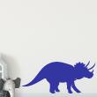 Muurstickers dieren - Muursticker dinosaurus met hoornen - ambiance-sticker.com