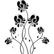 Muurstickers bloemen - Muursticker mooie bloemen - ambiance-sticker.com