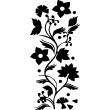 Muurstickers bloemen - Muursticker goddelijke bloemen en planten - ambiance-sticker.com