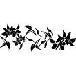 Muurstickers bloemen - Muursticker vliegende bloem - ambiance-sticker.com