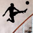 Muurstickers sport en voetbal - Muursticker voetbal / soccer player 2 - ambiance-sticker.com