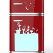 Muurstickers voor koelkast - Muursticker decoratieve _nameoftheproduct_ - ambiance-sticker.com