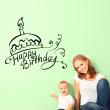Muurstickers babykamer - Muursticker Happy birthday II - ambiance-sticker.com