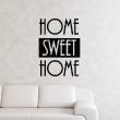 Muurstickers teksten - Muursticker Home Sweet Home - ambiance-sticker.com