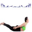 Muursticker Fitness Instructions - ambiance-sticker.com