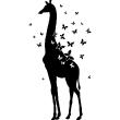 Muurstickers dieren - Muursticker  De giraffe - ambiance-sticker.com