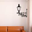 Muurstickers barokke - Muursticker Lamp, barok en pijlen - ambiance-sticker.com