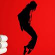 Muurstickers muziek - Muursticker Michael Jackson doet de Moonwalk - ambiance-sticker.com