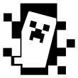 Muurstickers babykamer - Muursticker Minecraft, Creeper - ambiance-sticker.com