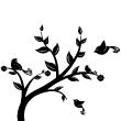 Muurstickers dieren - Muursticker Vogels vliegen over een boom - ambiance-sticker.com