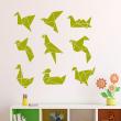 Muurstickers babykamer - Muursticker Origami vogels - ambiance-sticker.com
