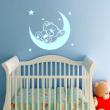 Muurstickers babykamer - Muursticker oefenen op de maan - ambiance-sticker.com