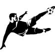 Muurstickers sport en voetbal - Muursticker Parade voetbal - ambiance-sticker.com