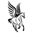 Muursticker Pegasus - ambiance-sticker.com
