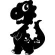 Muurstickers dieren - Muursticker Small dinosaur - ambiance-sticker.com